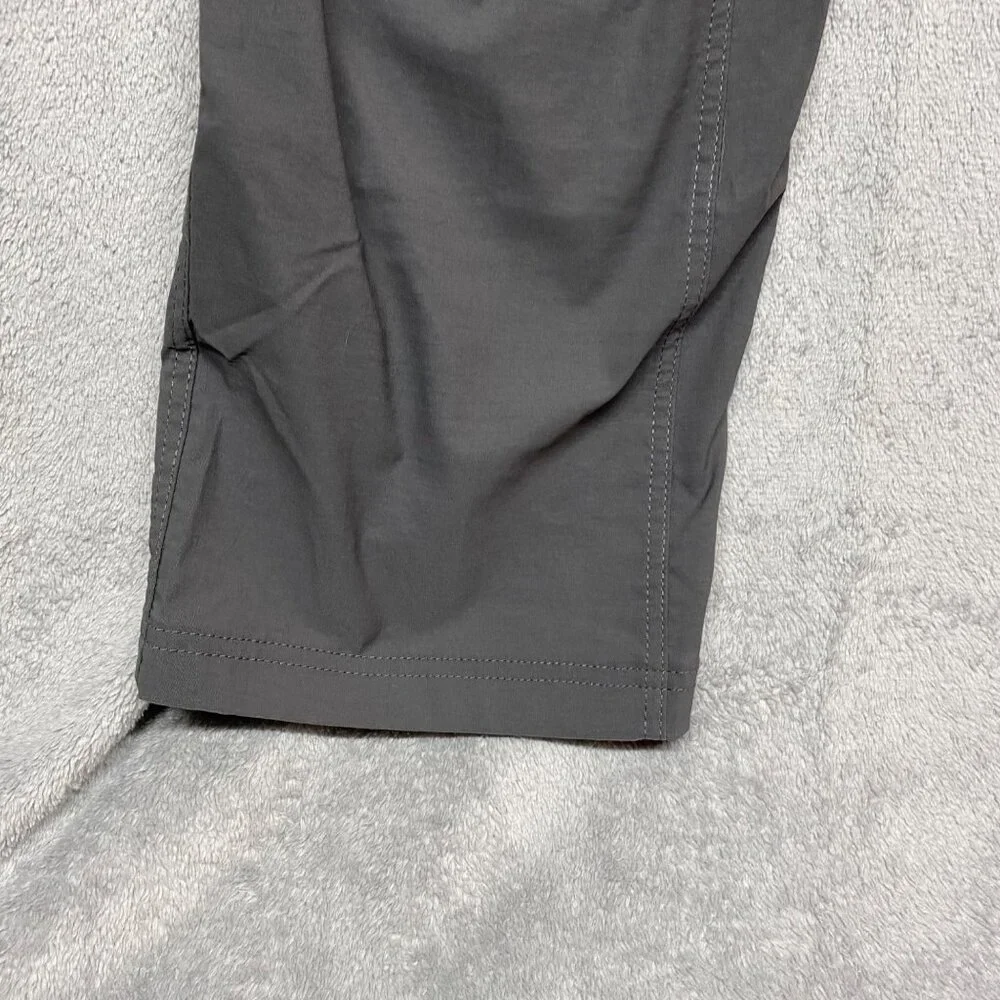 Eddie Bauer Mens First Ascent Trail Pants 34x32 Gray Nylon/Spandex Outdoor Hike - Picture 7 of 7